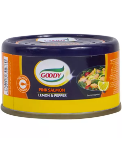 Pink Salmon in Lemon & Pepper 48 X  Metal Can 