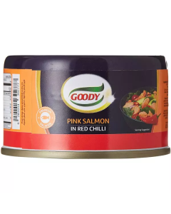 Pink Salmon in Red Chili 48 X  Metal Can 