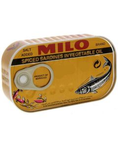 Sardine Spicy - Easy Open 50 X  Metal Can 