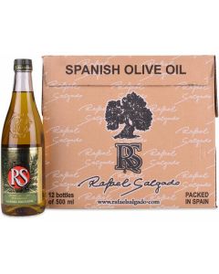 Refined Pomace Oil Blended with Extra Virgin Olive Oil 12 X  Glass Bottle (1 liter)