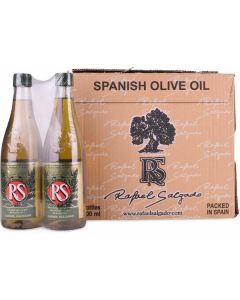 Refined Pomace Oil Blended with Extra Virgin Olive Oil 12 X  Glass Bottle (500 ml)