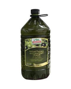 Refined Pomace & Extra Virgin Olive Oil 3 X  Plastic Bottle (5 liter)