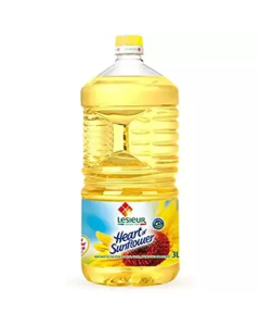 Sunflower Oil 6 X  Plastic Bottle (3 liter)