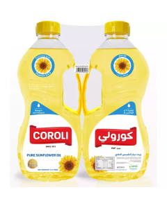Pure Sunflower Oil 6 X  Plastic Bottle (1.5 liter)