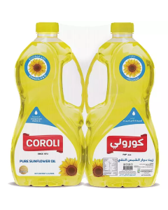 Pure Sunflower Oil 6 X  Plastic Bottle (1.8 liter)