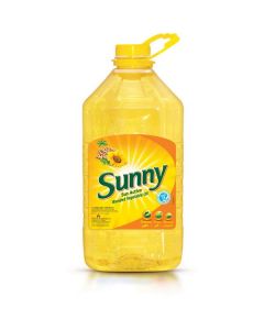 Sun Active Blended Vegetables Oil 4 X  Plastic Bottle (5 liter)