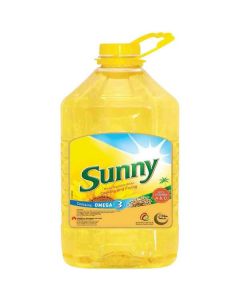 Sun Active Blended Vegetables Oil 4 X  Plastic Bottle (4 liter)