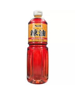 Hot Chili Oil Layu 6 X  Plastic Bottle (979 ml)