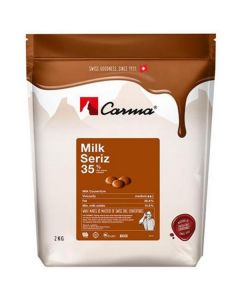 Milk Couverture Chocolate Swiss Top (Coco 35%) 6 X  Bag 