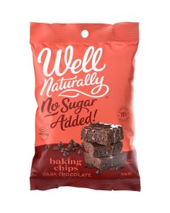 No Sugar Added Dark Chocolate Baking Chips 12 X  Pouch 