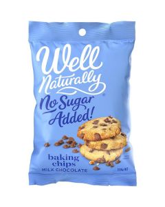 No Sugar Added Milk Chocolate Baking Chips 6 X  Pouch 