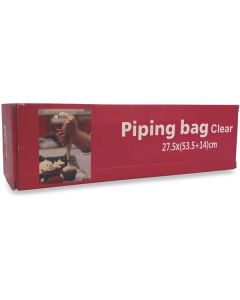 Piping Bag (Squeezing) 27.5 x (53.5+14) cm 100 X  Bag 