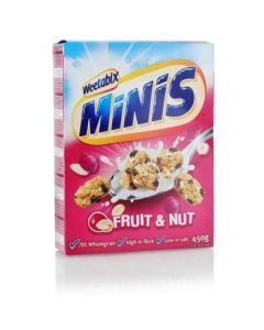 Minis Fruit & Nuts Cereal 10 X  Piece 