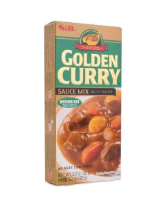 Golden Curry Sauce Mix Medium Hot 10 X  Piece 