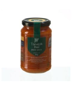 Tomato & Basil Pasta Sauce 12 X  Glass Jar 