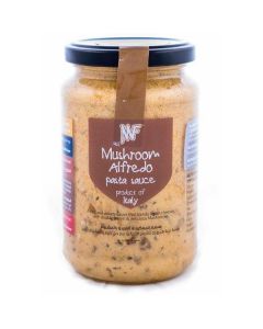 Mushroom With Alfredo Pasta Sauce 12 X  Glass Jar 