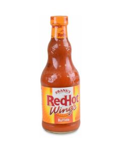 Red Hot Hot Buffalo Wings Sauce 12 X  Glass Bottle (354 ml)