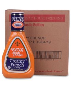 Creamy French Dressing 6 X  Plastic Bottle (473 ml)