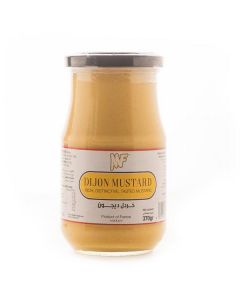 Dijon Mustard 12 X  Glass Jar 