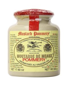 Pommery Mustard 6 X  Glass Jar 