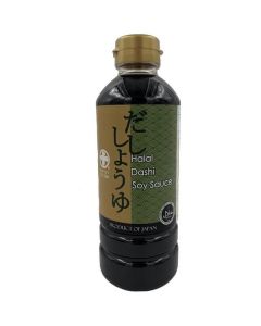 Halal Dashi Soy Sauce 12 X  Plastic Bottle (500 ml)