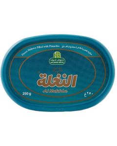 Al Nakhla Halawa Filled with Pistachio 12 X  Plastic Box 