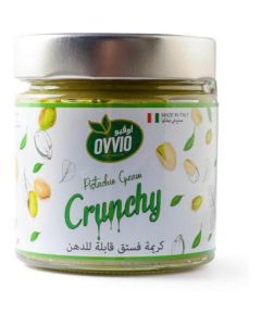 Cream Pistachio Spread Crunchy 6 X  Glass Jar 