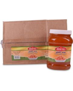 Syrian Apricot Jam 6 X  Plastic Jar 