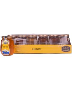 Acacia Honey 12 X  Glass Jar 