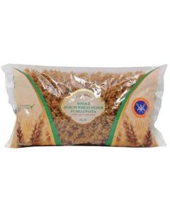 Whole Durum Wheat Flour Fusilli Pasta No.20 20 X  Pouch 