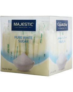 White Sugar Transparent Wrapped Sticks 24 X  Plastic Box 