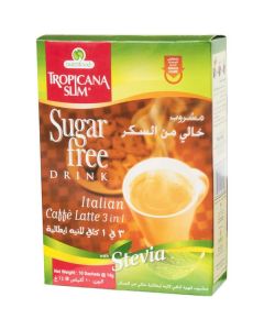 Sugar Free Caffe Latte - Stevia 10 X  Sachet 