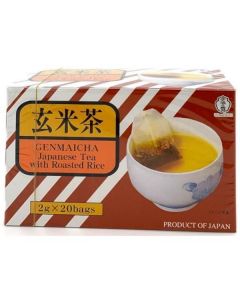 Genmaicha Japanese Tea with Roasted Rice 600 X  Pyramid Tea Bag 