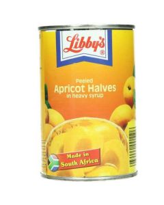 Canned Apricot Halves in Heavy Syrup 24 X  Metal Can 