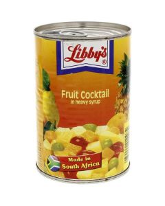 Canned Fruit Cocktail in Heavy Syrup 24 X  Metal Can 