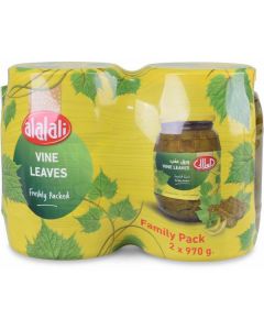 Vine Leaves 12 X  Glass Jar 