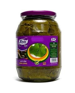 Grape Leaves 12 X  Glass Jar 