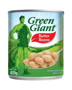 Canned Butter Beans 24 X  Metal Can 