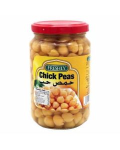 Canned Chickpeas 24 X  Glass Jar 