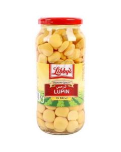 Canned Lupin Beans 12 X  Glass Jar 