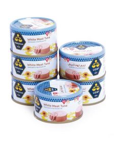 White Meat Tuna in Sunflower Oil - Easy Open 48 X  Metal Can 