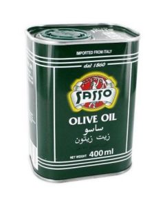 Olive Oil 20 X  Metal Can (400 ml)