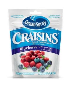 Craisins Dried Cranberry & Blueberry 8 X  Pouch 