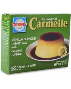 Carmel Vanilla Flavor Dessert Mix with Caramel Topping 144 X  Piece 