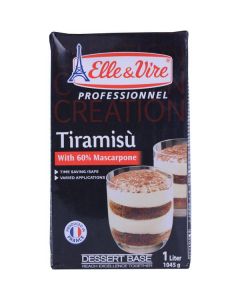 Tiramisu With 60% Mascarpone 6 X  Bag (1 liter)