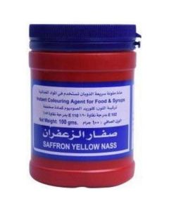 Saffron Yellow Nass 24 X  Plastic Jar 