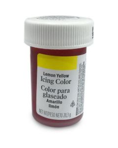 Lemon Yellow Gel Food Coloring Icing Color   