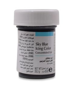 Sky Blue Gel Food Coloring Icing Color   