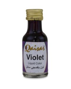 Liquid Food Color - Violet 12 X  Glass Bottle (28 ml)