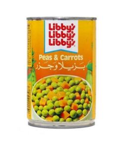 Canned Peas & Carrots 24 X  Metal Can 